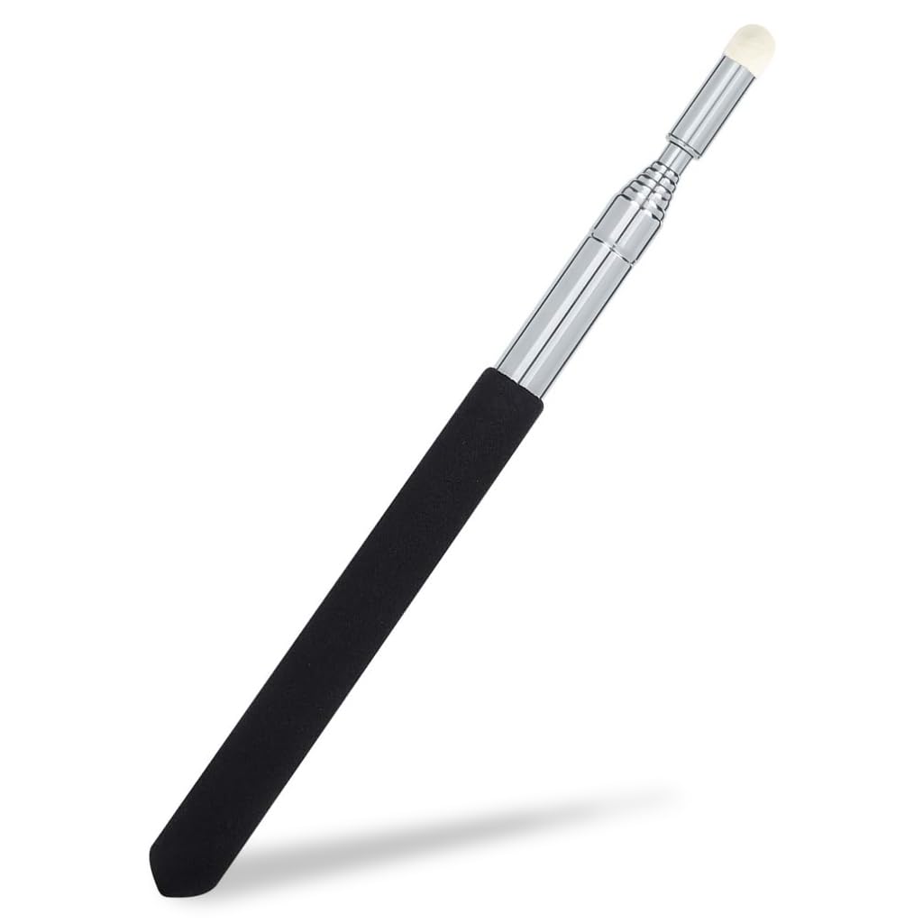 Climberty 1M Telescopic Teachers Pointer with Stylus Tip, Teaching Pointer, Extendable Telescopic Pointer for LED Interactive Screen, Presentation, Home Tutoring, Classroom (Black) Climberty 1M Telescopic Teachers Pointer with Stylus Tip, Teaching Pointer, Extendable Telescopic Pointer for LED Interactive Screen, Presentation, Home Tutoring, Classroom (Black)